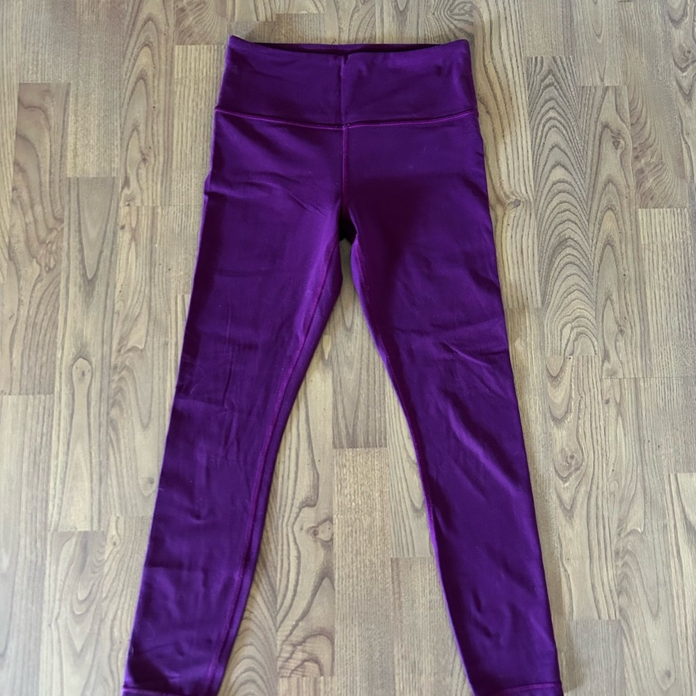 Athleta Purple Leggings for Active Comfort